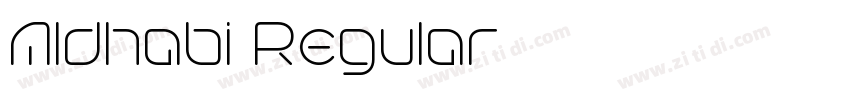 Aldhabi Regular字体转换 Aldhabi Regular字体转换